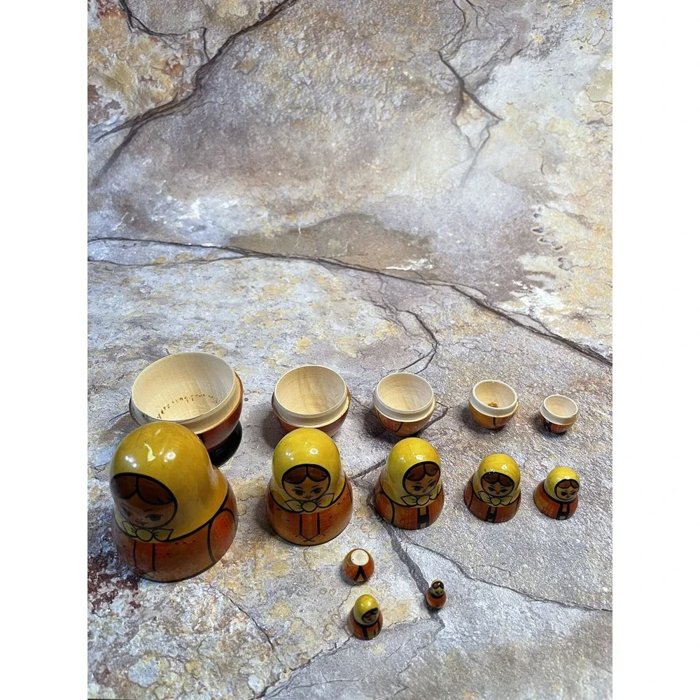 USSR Vintage Nesting Dolls Set of 7